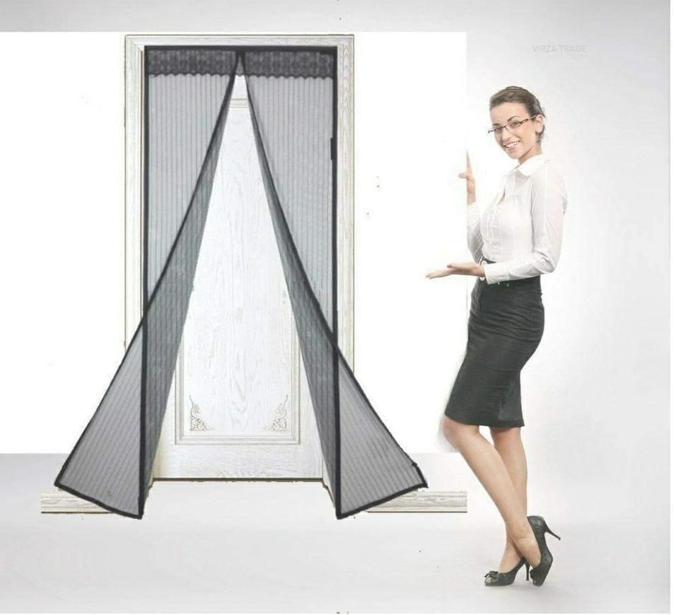 Mesh Screen Net Home Magnetic Foldable Anti Mosquito Door Curtains - Pickkart