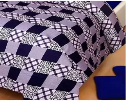 Microfibre Double 3D Luxury Bedsheet with Pillow Covers - Pickkart
