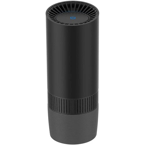 Mini Car Air Purifier True HEPA Air Purifier Ionizer Portable Air Cleaner Black - Pickkart