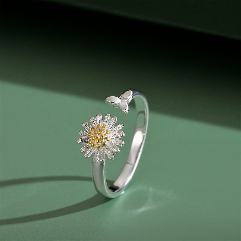 Mori Style Plant Cute Little Leaf Ring - Pickkart