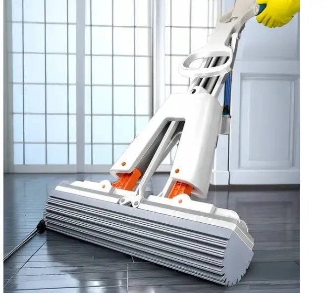 Multi - Purpose Foldable Floor Cleaning Squeeze Mop Wiper - Pickkart