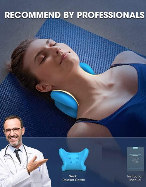 Neck and Shoulder Relaxer For Cervical Spine Alignment - Pickkart