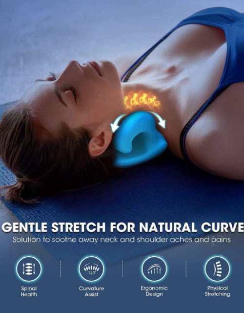 Neck and Shoulder Relaxer For Cervical Spine Alignment - Pickkart