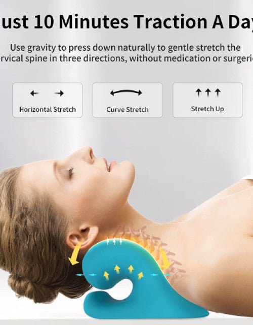 Neck and Shoulder Relaxer For Cervical Spine Alignment - Pickkart