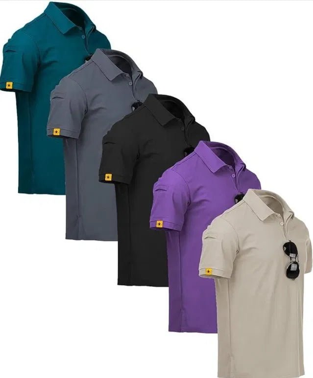 pack of 5 polo tshirt - Pickkart
