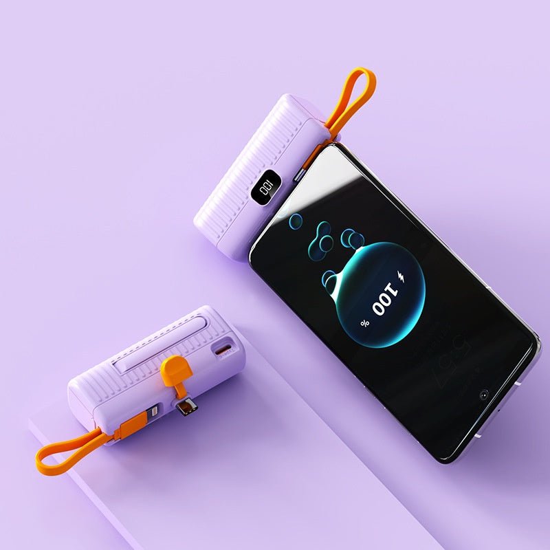 Power Bank Compact Portable Capsule Power Bank - Pickkart