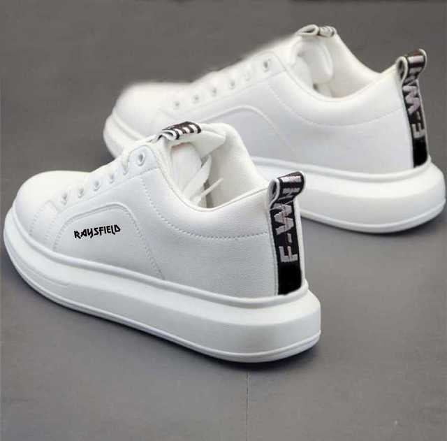 Raysfield Men's Stylish Sports Shoes (White, 6) (M131) - Pickkart