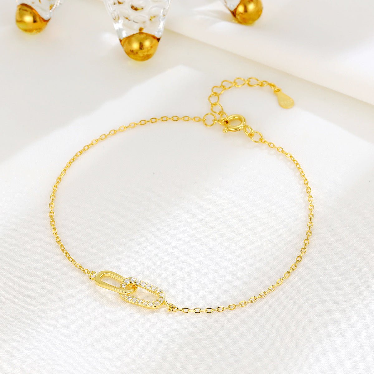 S925 Sterling Silver Mobius Strip Bracelet - Pickkart