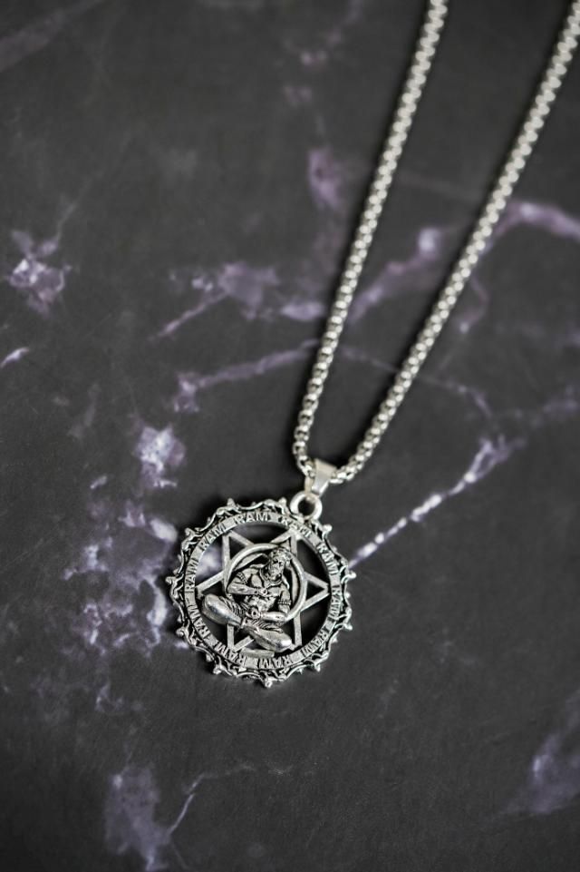 Shree Yantra with Hanuman Raksha Pendant with Chain - Pickkart