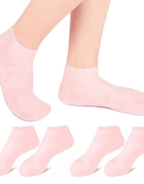 Silicone Gel Moisturizing Socks, Spa Pedicure Socks - Pickkart