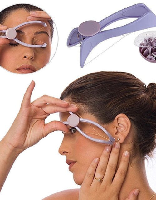 Slique Hair Threading Machine – Facial Hair Removal Tool - Pickkart