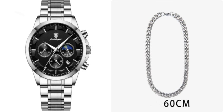 Sports Men's Watches Multifunctional Waterproof Quartz Watch - Pickkart