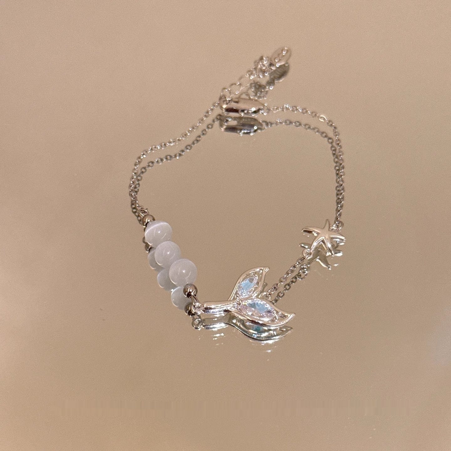 Starfish Shell Opal Pearl Bracelet For Women - Pickkart