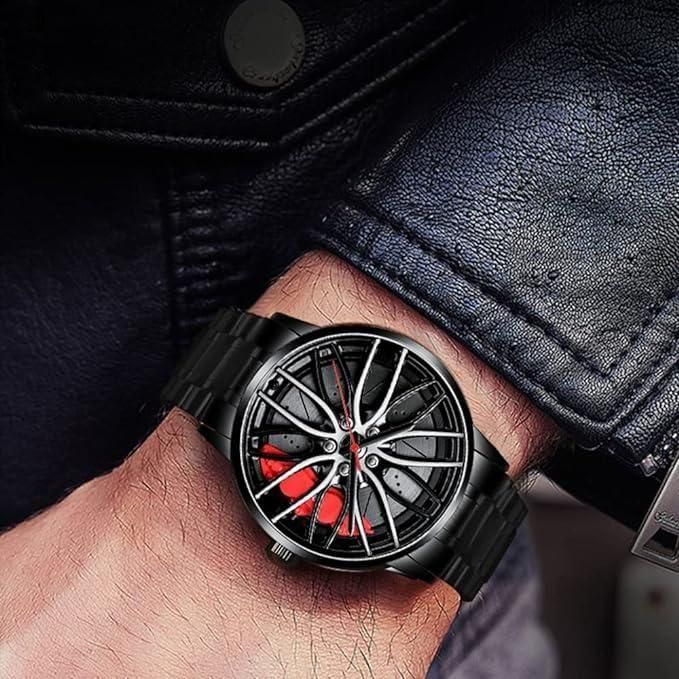 Stereoscopic Car Wheel Watch - Pickkart