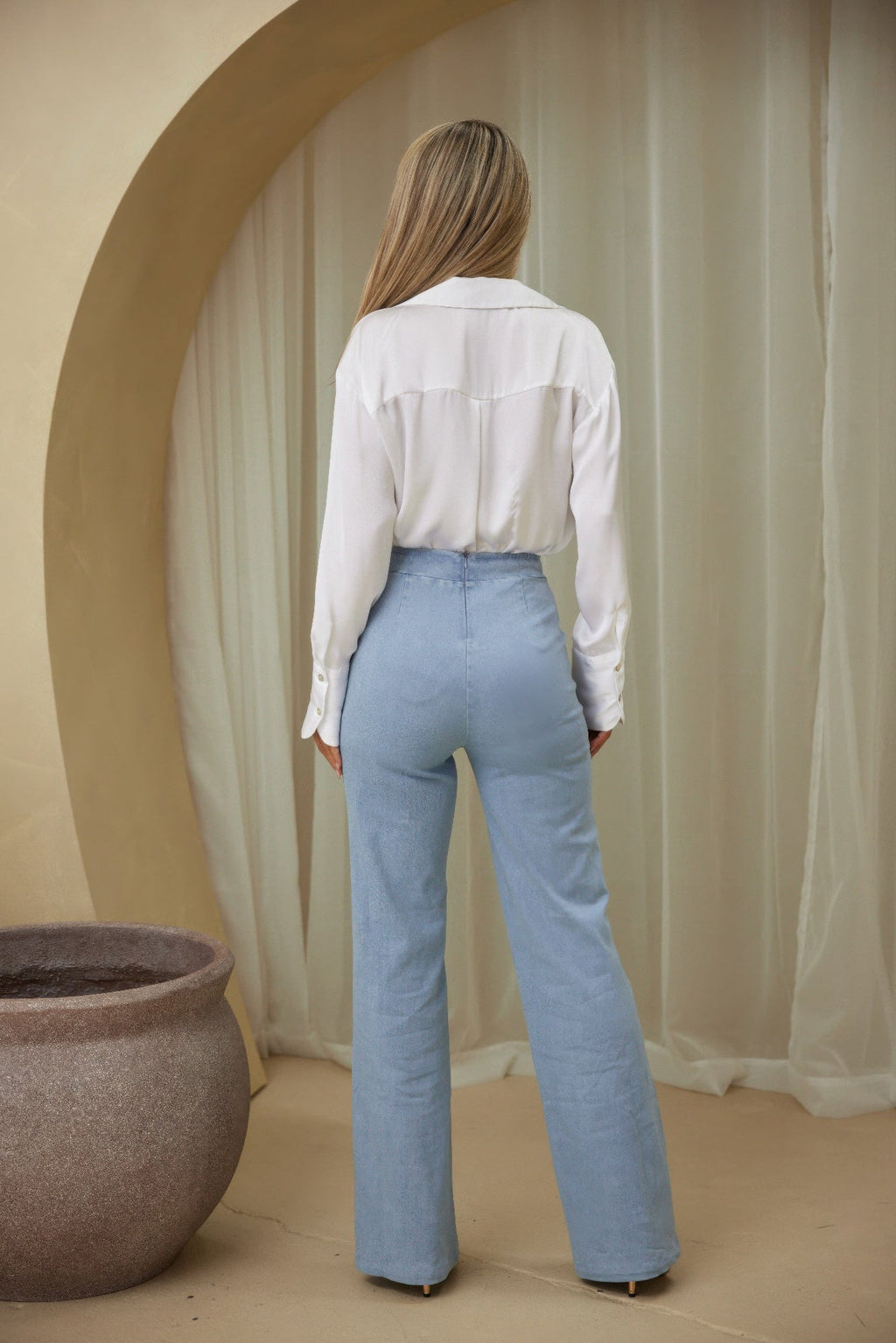 Stone Pattern Dressy Pants - Pickkart