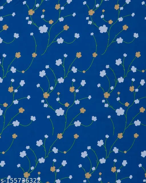 Super Soft Glace Cotton All Round Elastic Fitted Double Bed Bedsheet with 2 Pillow Covers - 72x78x8 - Pickkart