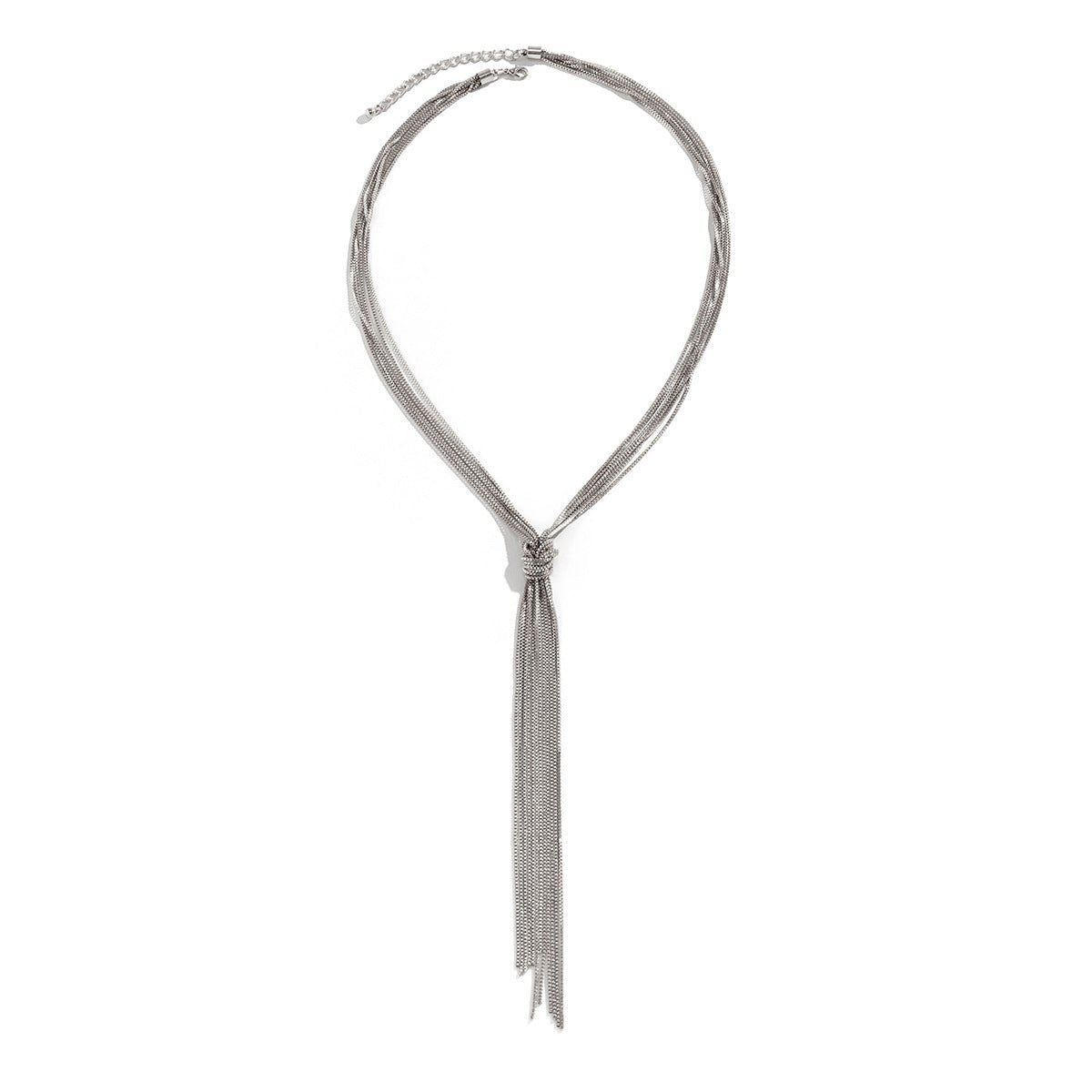 Tassel Multi - layer Chain Advanced Personality Women's Necklace - Pickkart