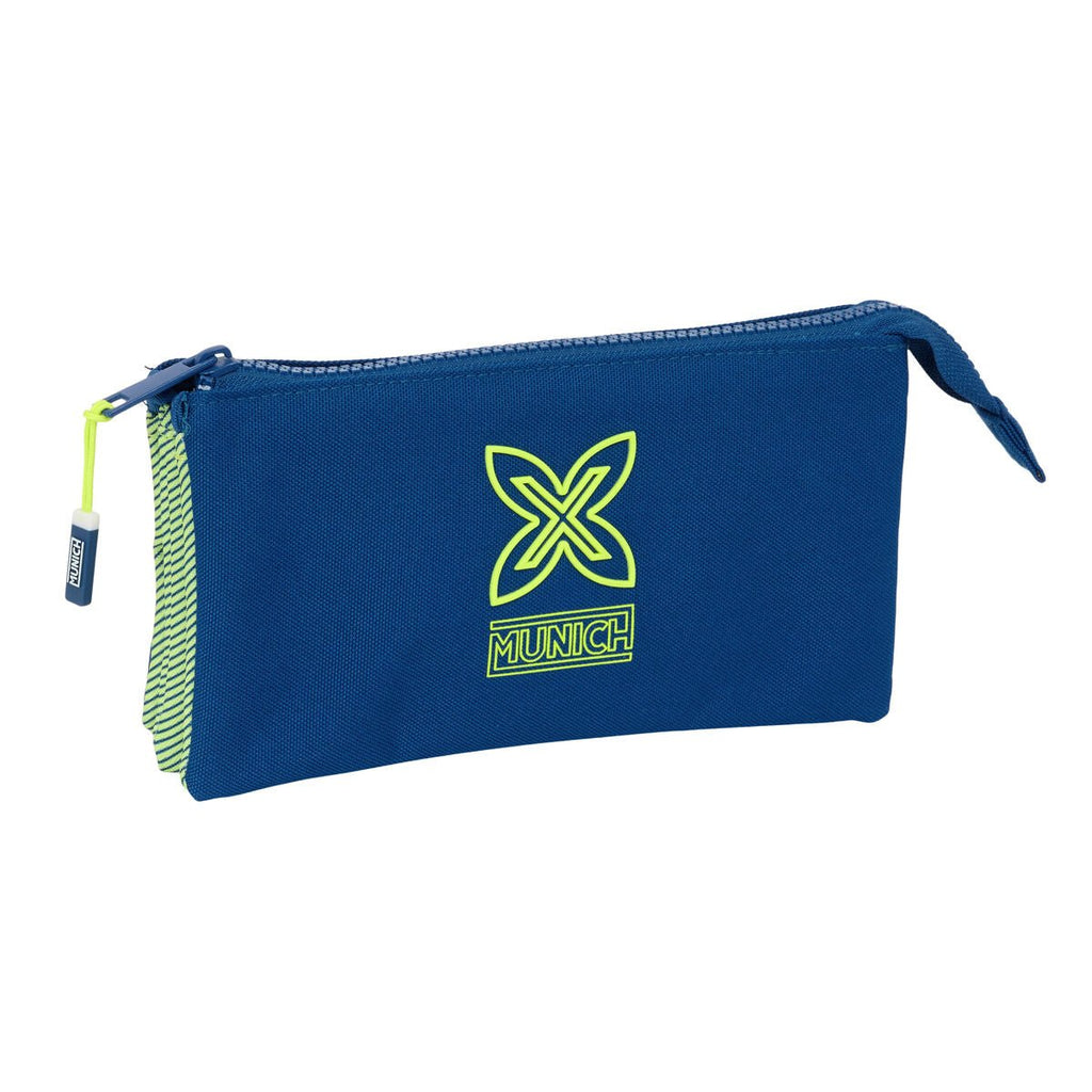 Triple Carry - all Munich North Navy Blue 22 x 12 x 3 cm - Pickkart