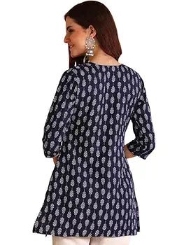 VHD IMPEX Women's Short Kurti Rayon | Ladies Ethnic Tunic - Pickkart