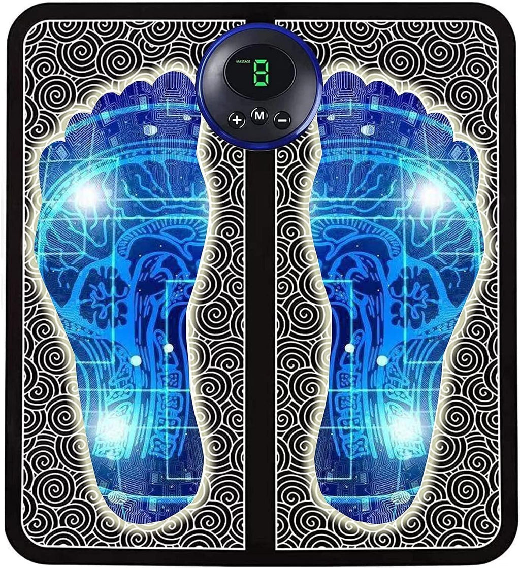 Vibrating Bubble Electric Ems Foot Massager Pad - Pickkart