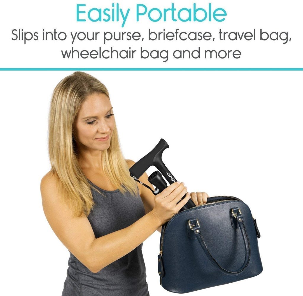 Walking stick With LED Torch - Pickkart