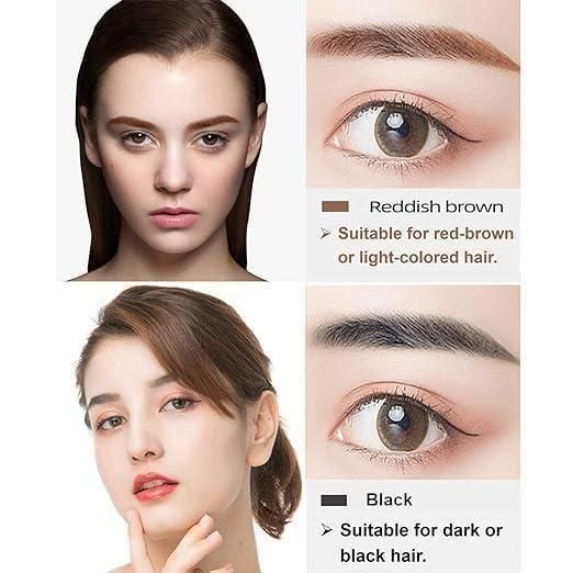 Waterproof 4 Points Microblading Eyebrow Pen with a Micro - Fork Tip Applicator - Pickkart