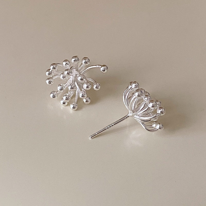 Women's Fashion Dandelion Fireworks Stud Earrings - Pickkart